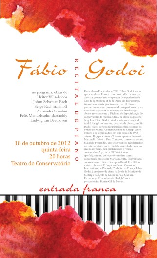 Recital in São João Del Rei, Brazil