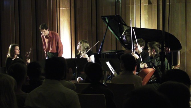"Soirée Chopin" in Strasbourg 2010 - 2nd concerto with Caroline Drouin, Claire Meyer, Joachim Angster and Alain Petitjean.